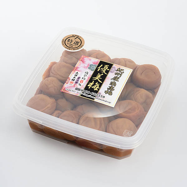 紀州南高梅 優美梅（800g 塩分約6％）