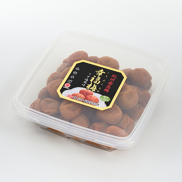 紀州南高梅 幸福梅（550g 塩分約8％）