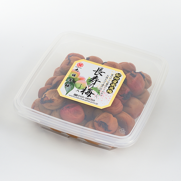紀州南高梅 長寿の梅 （550g 塩分約15％）
